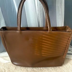Furla brown hand bag